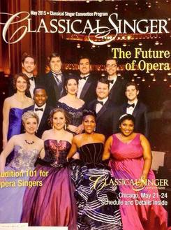 Classical Singer Magazine Feature Classical Singer Magazine cover featuring Ryan Opera Center artists